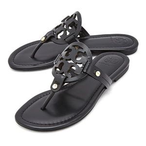 Tory Burch Black Miller Sandal